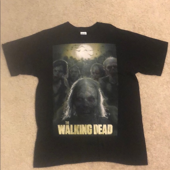 COPY - The Walking Dead Distressed Zombies Men’s T-Shirt - Picture 1 of 6
